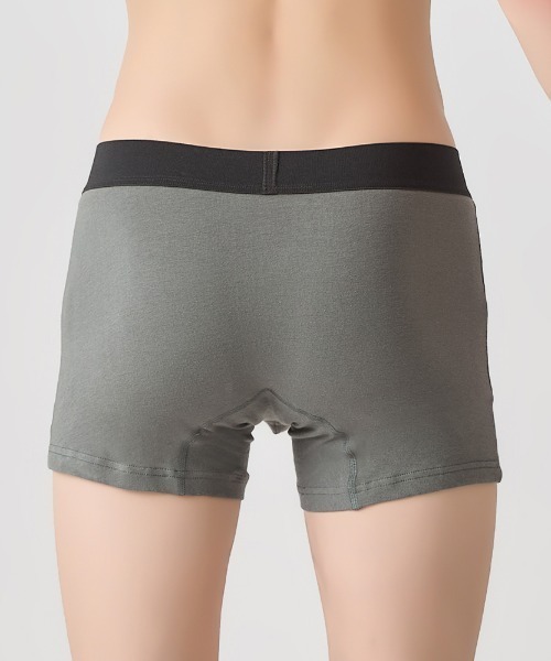 BODY WILD(ボディーワイルド)の「BODYWILD/ボディワイルド ボクサーパンツ オーガニックコットン(ボクサーパンツ・メンズ・レッド/ネイビー/ブラック/ブルーグリーン/チャコールグレー・LARGE/X-LARGE/MEDIUM)」の13枚目の写真