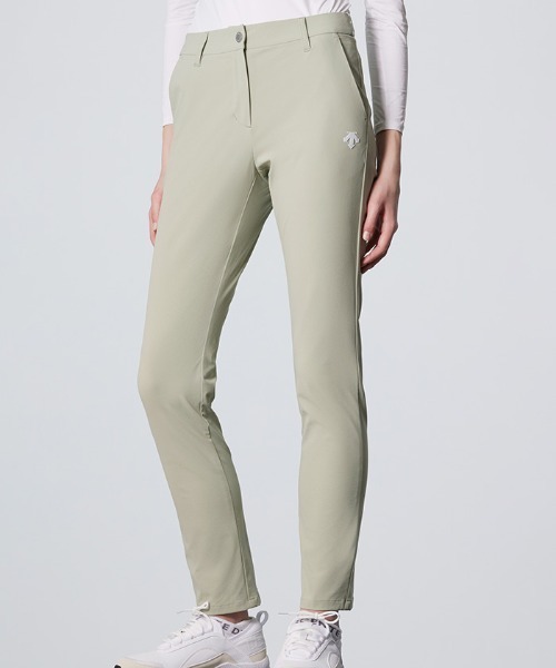 DESCENTE GOLF(デサントゴルフ)の「ロングパンツ(その他パンツ・レディース・カーキ/ブラック・61/58/M)」の2枚目の写真
