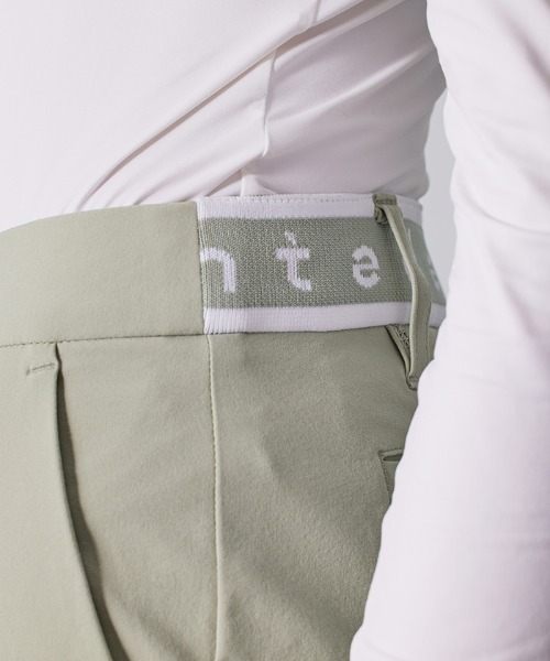 DESCENTE GOLF(デサントゴルフ)の「ロングパンツ(その他パンツ・レディース・カーキ/ブラック・61/58/M)」の8枚目の写真