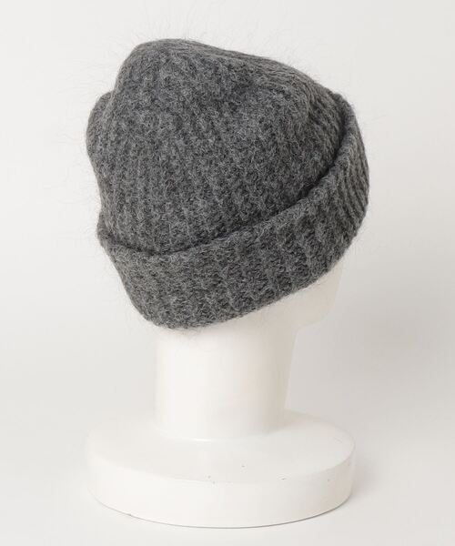 Odds(オッズ)の「モヘアワッチ MOHAIR WATCH 23’ 6232038 od233-0101 odds(ニットキャップ/ビーニー・レディース・グレー/ブラック・FREE)」の6枚目の写真