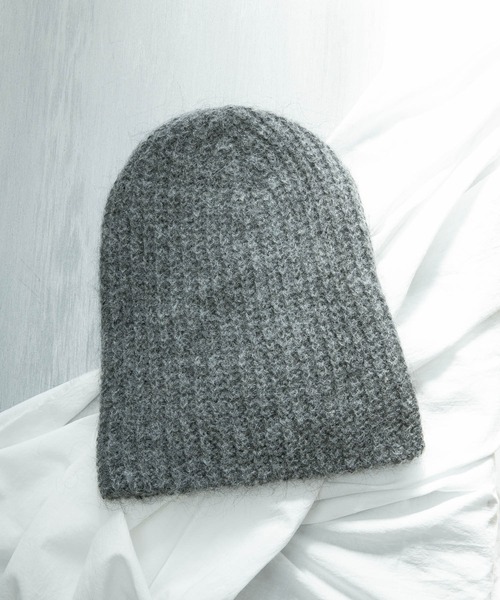 Odds(オッズ)の「モヘアワッチ MOHAIR WATCH 23’ 6232038 od233-0101 odds(ニットキャップ/ビーニー・レディース・グレー/ブラック・FREE)」の9枚目の写真