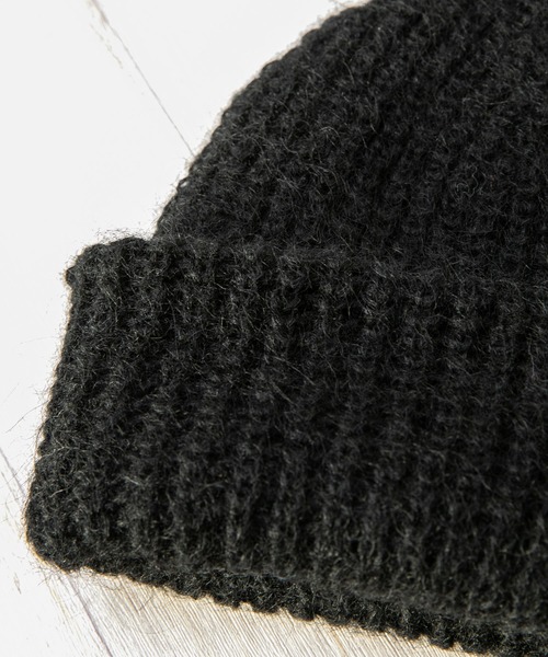 Odds(オッズ)の「モヘアワッチ MOHAIR WATCH 23’ 6232038 od233-0101 odds(ニットキャップ/ビーニー・レディース・グレー/ブラック・FREE)」の4枚目の写真