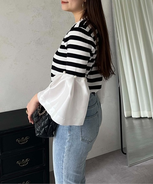 prose verse（プロズヴェール）の「パールフレアスリーブ切替