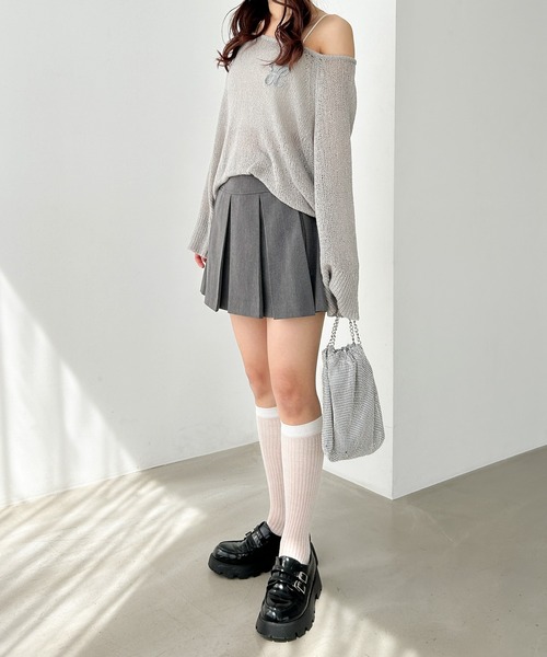 Heather(ヘザー)の「2WAYラインストーンBAG 110529(ショルダーバッグ・レディース・ブラック/シルバー・ONE SIZE)」の19枚目の写真