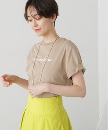 N.（N. Natural Beauty Basic） | ◆モダンフォントロゴＴシャツ(Tシャツ/カットソー)