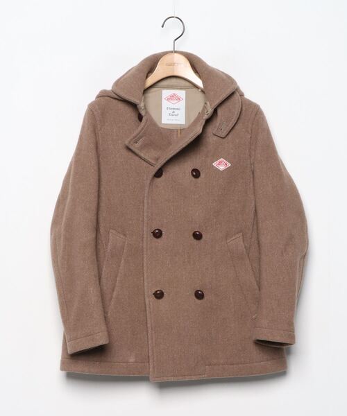 ダントン ピーコート 極美品✨ danton ダントン ピーコート ウール 40
