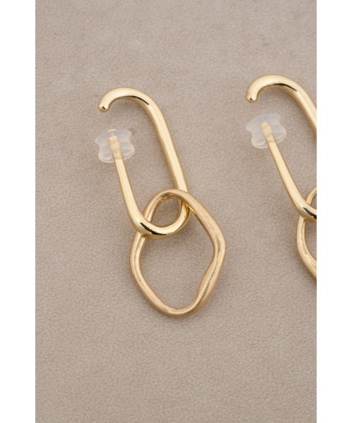 AZUL by moussy(アズールバイマウジー)の「マルチウェイリンクサークルイヤーカフ(ピアス(両耳用)・レディース・ゴールド系その他/シルバー・FREE)」の14枚目の写真