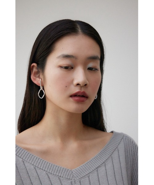 AZUL by moussy(アズールバイマウジー)の「マルチウェイリンクサークルイヤーカフ(ピアス(両耳用)・レディース・ゴールド系その他/シルバー・FREE)」の3枚目の写真