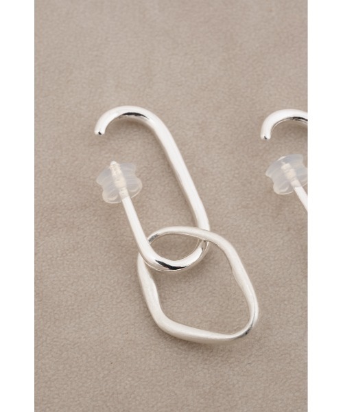 AZUL by moussy(アズールバイマウジー)の「マルチウェイリンクサークルイヤーカフ(ピアス(両耳用)・レディース・ゴールド系その他/シルバー・FREE)」の7枚目の写真