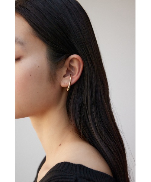 AZUL by moussy(アズールバイマウジー)の「マルチウェイリンクサークルイヤーカフ(ピアス(両耳用)・レディース・ゴールド系その他/シルバー・FREE)」の10枚目の写真