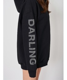 darich ダーリッチ クリスタルロゴ パーカー Darich（ダーリッチ）の「クリスタルロゴビッグパーカー
