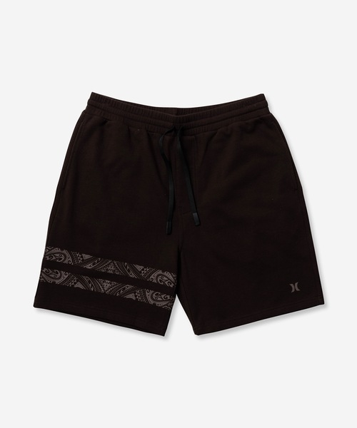 Hurley (ハーレー)の「【Hurley:ハーレー】M TERRY TRIBAL BP SHORTS ロゴスウェットショーツ 吸汗速乾(スウェットパンツ・メンズ・ヘザーグレー/ブラウン/ブルー・LARGE/MEDIUM/SMALL/X-LARGE)」の2枚目の写真