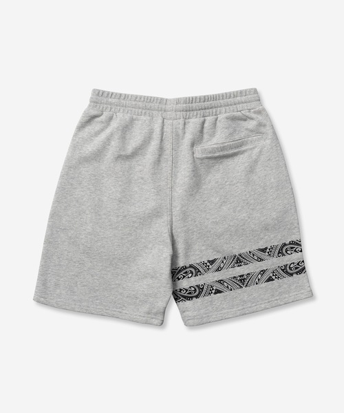 Hurley (ハーレー)の「【Hurley:ハーレー】M TERRY TRIBAL BP SHORTS ロゴスウェットショーツ 吸汗速乾(スウェットパンツ・メンズ・ヘザーグレー/ブラウン/ブルー・LARGE/MEDIUM/SMALL/X-LARGE)」の5枚目の写真