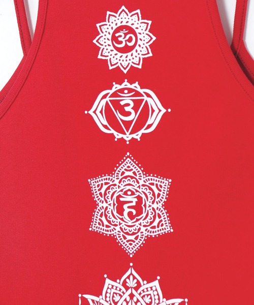 チャイハネ(チャイハネ)の「【チャイハネ】チャクラキャミ(キャミソール・レディース・マスタード/オレンジ/ネイビー/パープル/グリーン/レッド/ブルー・FREE)」の12枚目の写真