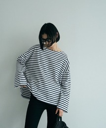 marjour | FRENCH BORDER TEE (`24)(Tシャツ/カットソー)