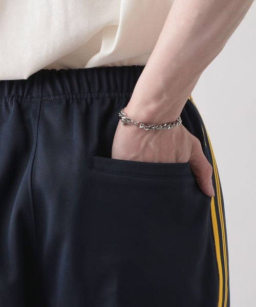 RAGEBLUE(レイジブルー)の「【SIGNAL SPORTS】サイドライン/ワイドストレートトラックパンツ(スウェットパンツ・メンズ・ネイビー/オフホワイト・SMALL/MEDIUM/LARGE)」の13枚目の写真