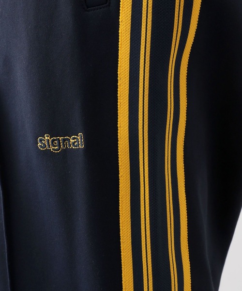 RAGEBLUE(レイジブルー)の「【SIGNAL SPORTS】サイドライン/ワイドストレートトラックパンツ(スウェットパンツ・メンズ・ネイビー/オフホワイト・SMALL/MEDIUM/LARGE)」の18枚目の写真