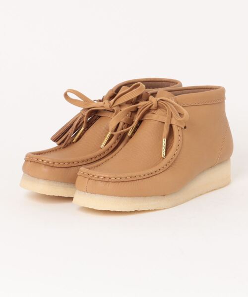 Clarks(クラークス)の「W WALLABEE BOOT 26175840(モカシン/デッキシューズ・レディース・ブラウン・3h/4/4h/5/6/3/5h)」の10枚目の写真