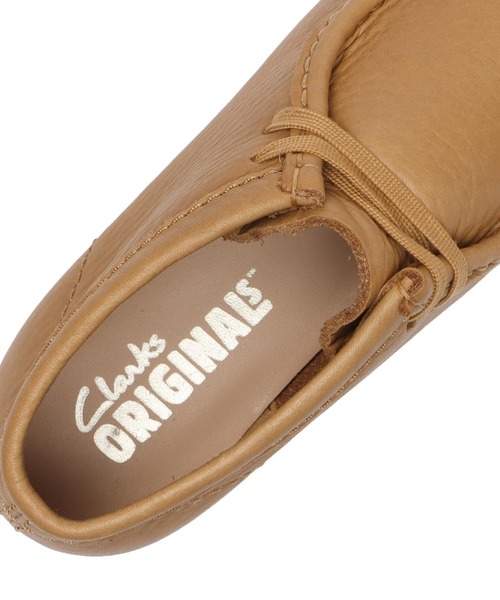 Clarks(クラークス)の「W WALLABEE BOOT 26175840(モカシン/デッキシューズ・レディース・ブラウン・3h/4/4h/5/6/3/5h)」の8枚目の写真