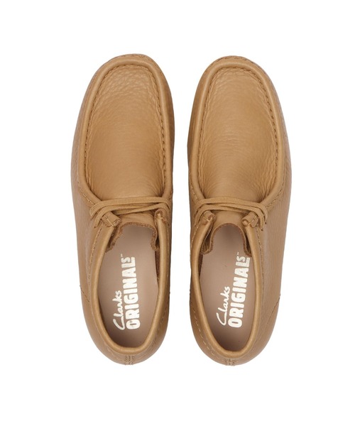 Clarks(クラークス)の「W WALLABEE BOOT 26175840(モカシン/デッキシューズ・レディース・ブラウン・3h/4/4h/5/6/3/5h)」の6枚目の写真