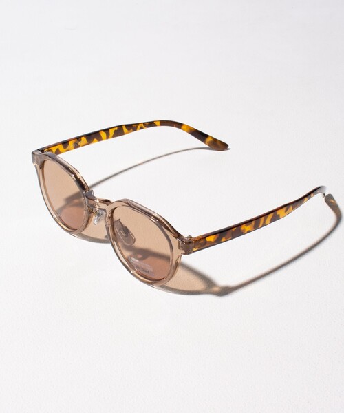 GLOSTER(グロスター)の「【GLOSTER/グロスター】クラウンパント セルフレーム カラーレンズサングラス(サングラス・メンズ・ブラウン系その他4/ダークグリーン/チャコールグレー/グレー/ロイヤルブルー/ブラウン系その他2/ブラウン系その他/ブラウン系その他3・FREE)」の5枚目の写真