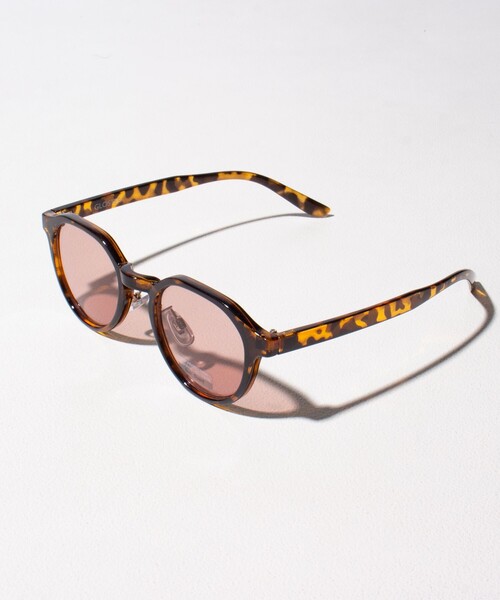 GLOSTER(グロスター)の「【GLOSTER/グロスター】クラウンパント セルフレーム カラーレンズサングラス(サングラス・メンズ・ブラウン系その他4/ダークグリーン/チャコールグレー/グレー/ロイヤルブルー/ブラウン系その他2/ブラウン系その他/ブラウン系その他3・FREE)」の1枚目の写真