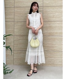 SNIDEL | ジャガードレースマーメイドスカート(スカート)