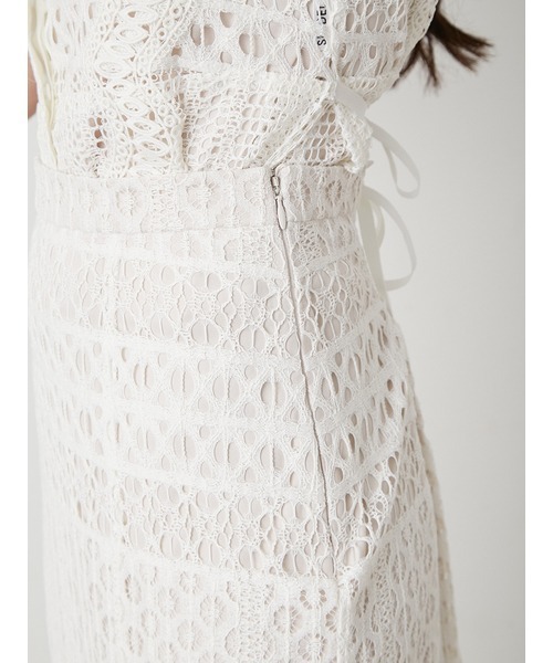 SNIDEL（スナイデル）の「ジャガードレースマーメイドスカート（スカート・レディース・グレー/ピンク/ホワイト・1/0/2）」の20枚目の写真