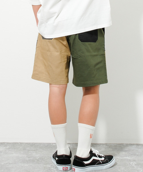 CONVERSE（コンバース）の「CONVERSE 別注ベイカーショートパンツ（その他パンツ・キッズ・カーキ/ブラック/ブラック系その他/ベージュ系その他・130/140/150/160）」の6枚目の写真