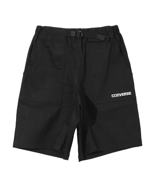 CONVERSE（コンバース）の「CONVERSE 別注ベイカーショートパンツ（その他パンツ・キッズ・カーキ/ブラック/ブラック系その他/ベージュ系その他・130/140/150/160）」の16枚目の写真