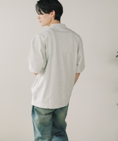 U.S. POLO ASSN.(ユーエスポロアッスン)の「U.S. POLO ASSN./ユーエスポロアッスン ハーフジップショートスリーブポロシャツ(ポロシャツ・メンズ・スミクロ/杢グレー/オフホワイト/ネイビー/ブラック・LL/M/L)」の17枚目の写真