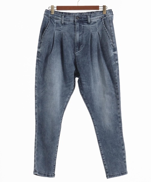 CAMBIO（カンビオ）の「mp12363- Stretch Denim Sarrouel Pants デニム