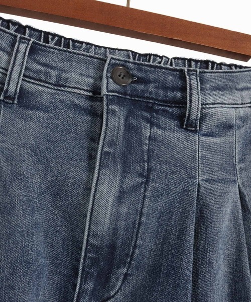 CAMBIO（カンビオ）の「mp12363- Stretch Denim Sarrouel Pants デニム