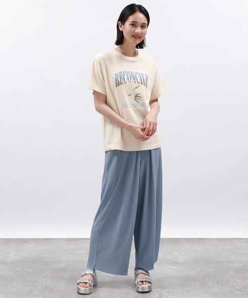 LAKOLE（ラコレ）の「アソートツアーTEE / 124149（Tシャツ/カットソー・レディース・チャコール/ダークグレー/ホワイト/オフホワイト・SMALL/MEDIUM）」の5枚目の写真