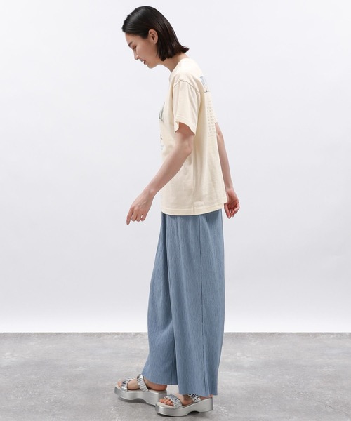 LAKOLE（ラコレ）の「アソートツアーTEE / 124149（Tシャツ/カットソー・レディース・チャコール/ダークグレー/ホワイト/オフホワイト・SMALL/MEDIUM）」の6枚目の写真