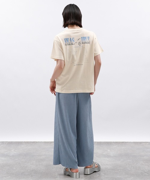 LAKOLE（ラコレ）の「アソートツアーTEE / 124149（Tシャツ/カットソー・レディース・チャコール/ダークグレー/ホワイト/オフホワイト・SMALL/MEDIUM）」の7枚目の写真