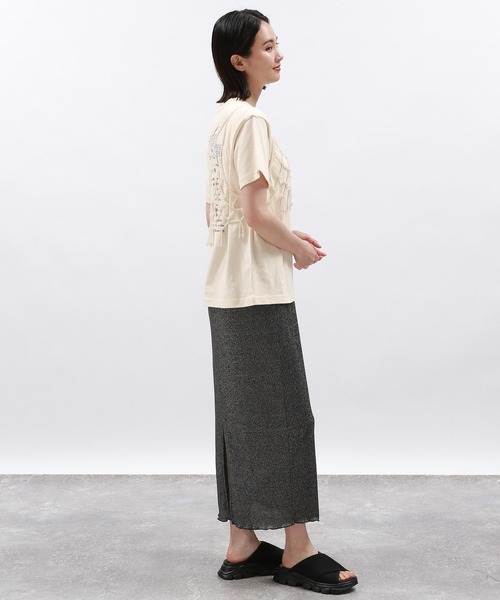 LAKOLE（ラコレ）の「アソートツアーTEE / 124149（Tシャツ/カットソー・レディース・チャコール/ダークグレー/ホワイト/オフホワイト・SMALL/MEDIUM）」の12枚目の写真