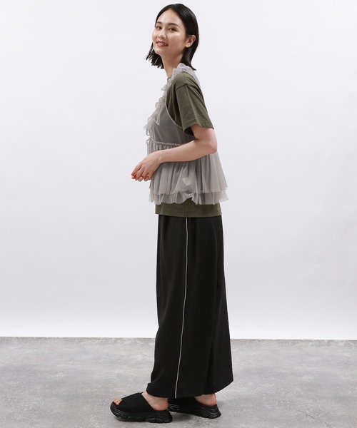 LAKOLE（ラコレ）の「アソートツアーTEE / 124149（Tシャツ/カットソー・レディース・チャコール/ダークグレー/ホワイト/オフホワイト・SMALL/MEDIUM）」の16枚目の写真