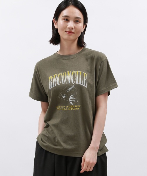 LAKOLE（ラコレ）の「アソートツアーTEE / 124149（Tシャツ/カットソー・レディース・チャコール/ダークグレー/ホワイト/オフホワイト・SMALL/MEDIUM）」の18枚目の写真