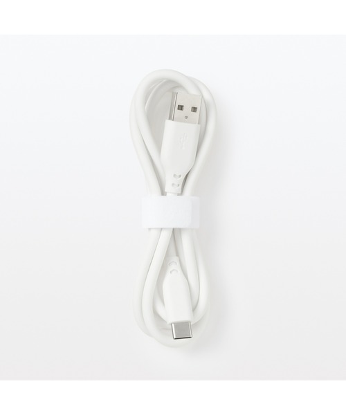 やわらかくて絡まりにくいUSBケーブル1m USB－A／USB－C