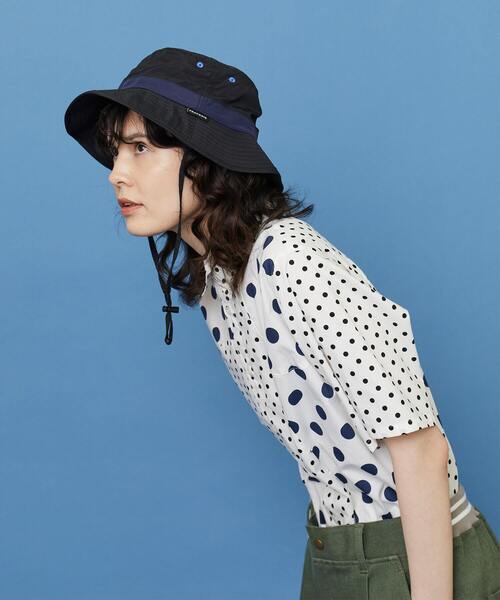 FRAPBOIS（フラボア）の「ミックドシャツ（シャツ/ブラウス・レディース・ネイビー/ホワイト・2/1）」の11枚目の写真