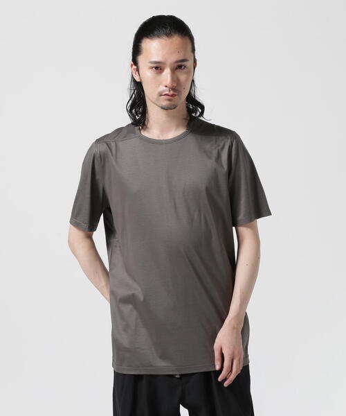 FranCisT_MOR.K.S.(フランシストモークス)の「FranCisT_MOR.K.S./フランシスト モークス/LYOCELL/COTTON JERSEY CREW NECK S/S T-SHIRT(Tシャツ/カットソー・メンズ・ブラック/ホワイト/グレー・2/3/4)」の3枚目の写真