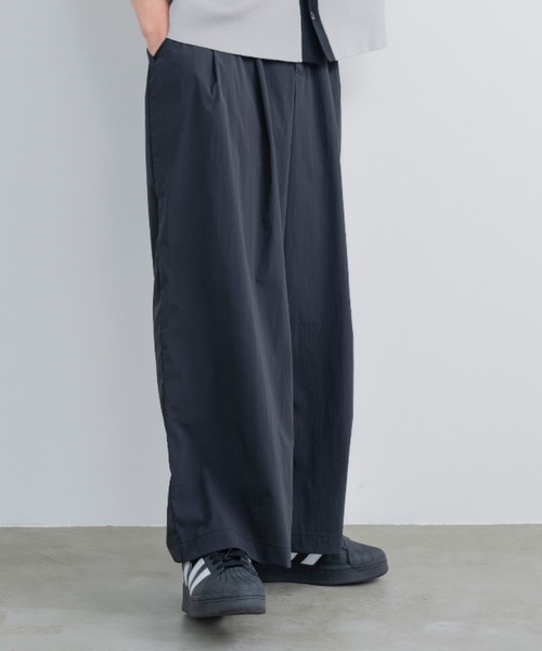 セール】Two tuck wide balloon slacks / 2タックワイドバルーン