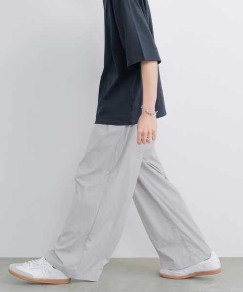 SINSS（シンス）の「Two tuck wide balloon slacks / 2タックワイドバルーンスラックス（スラックス・メンズ・ブラック/ライトグレー/チャコール・SMALL/MEDIUM/LARGE）」の14枚目の写真
