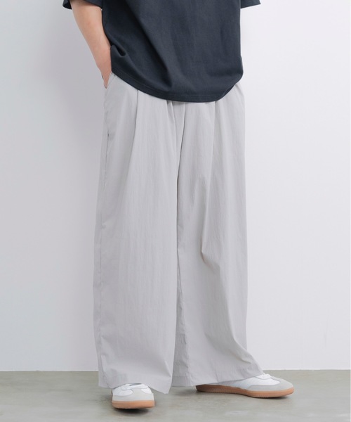 SINSS（シンス）の「Two tuck wide balloon slacks / 2タックワイドバルーンスラックス（スラックス・メンズ・ブラック/ライトグレー/チャコール・SMALL/MEDIUM/LARGE）」の16枚目の写真