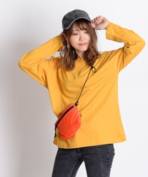 プレーン長袖Tシャツ 無地ロンT ニュアンスカラー