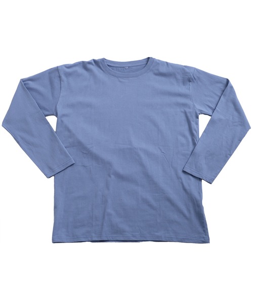 MARAI(マーライ)の「プレーン長袖Tシャツ 無地ロンT ニュアンスカラー(Tシャツ/カットソー・レディース・カーキ系/ブルー/チャコール/グレイッシュベージュ/マスタード/ホワイト/ブラック/ターコイズブルー系・FREE)」の14枚目の写真