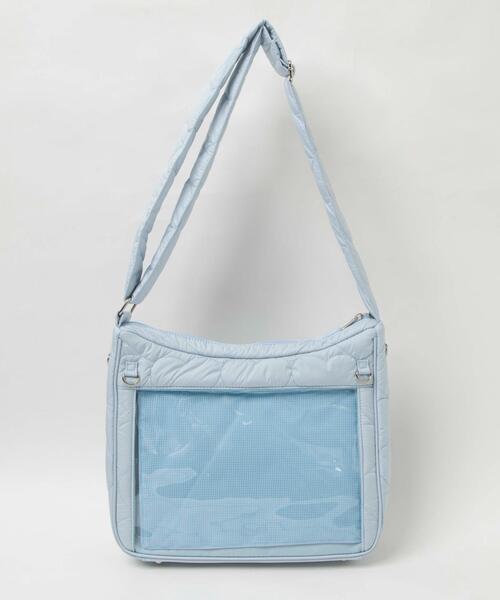 WEGO（ウィゴー）の「WEGO/ときめきキルティング痛ショルダー【Sサイズ】（ショルダーバッグ・レディース・ブラック/サックスブルー/ホワイト/イエロー/シルバー/ライトパープル/ライトピンク・FREE）」の3枚目の写真