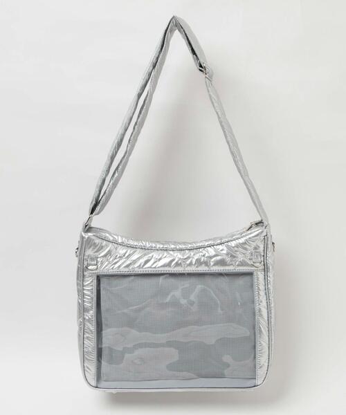 WEGO（ウィゴー）の「WEGO/ときめきキルティング痛ショルダー【Sサイズ】（ショルダーバッグ・レディース・ブラック/サックスブルー/ホワイト/イエロー/シルバー/ライトパープル/ライトピンク・FREE）」の7枚目の写真