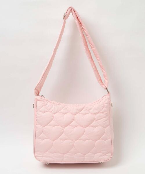 WEGO（ウィゴー）の「WEGO/ときめきキルティング痛ショルダー【Sサイズ】（ショルダーバッグ・レディース・ブラック/サックスブルー/ホワイト/イエロー/シルバー/ライトパープル/ライトピンク・FREE）」の20枚目の写真